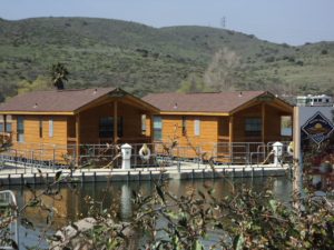 Cabins from Lakeshore